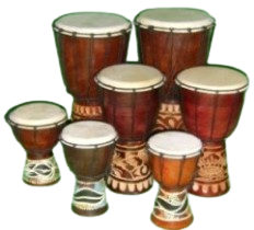 Djembe Trommeln Indonesien