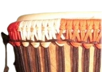 djembe ringschlaufen doubleweaving